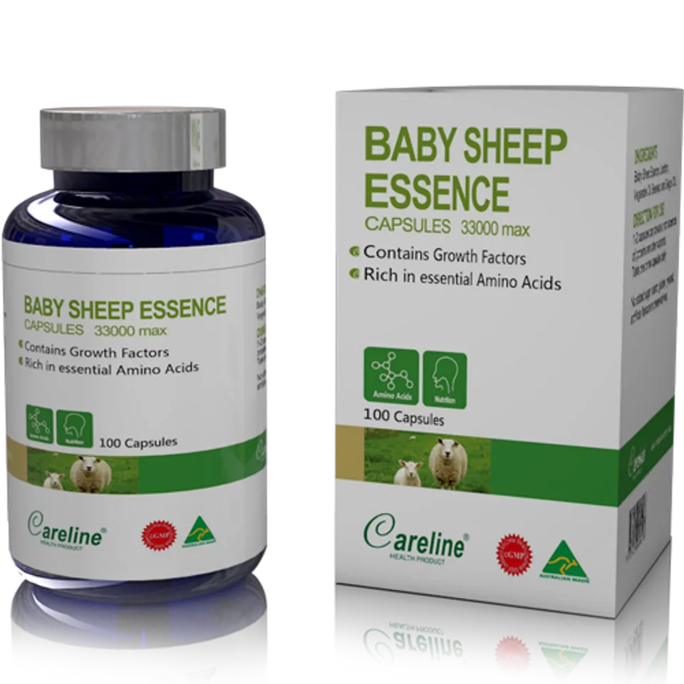 Viên uống Nhau Thai Cừu Baby Sheep Essence 33000 của Úc 1