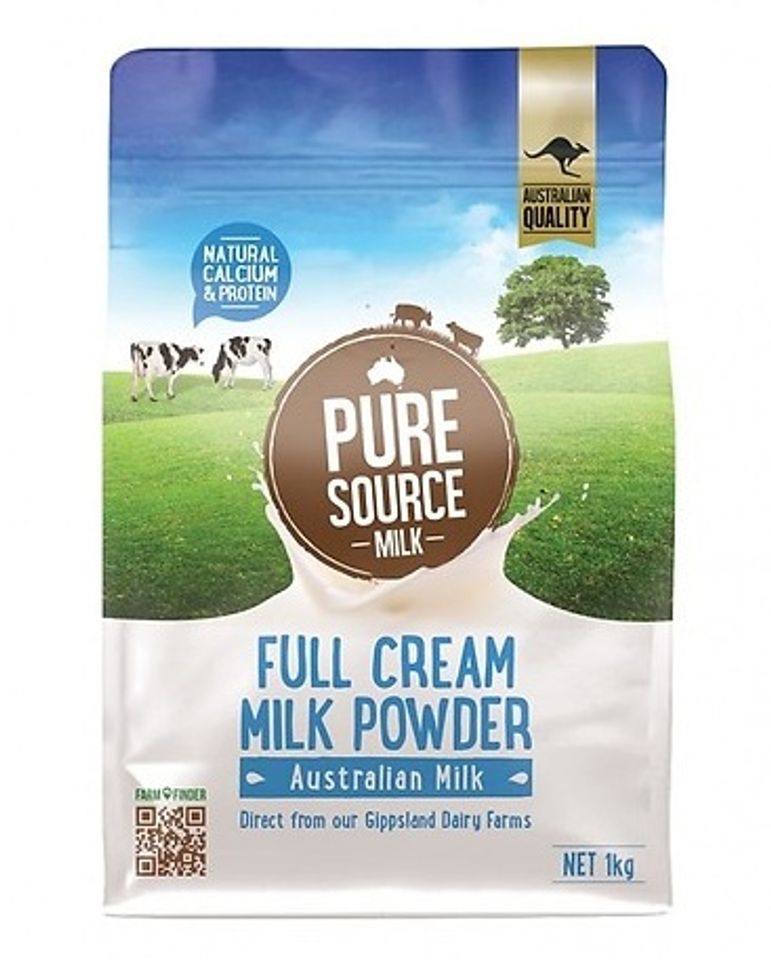 Sữa Bột Nguyên Kem Pure Source Milk 1kg 1