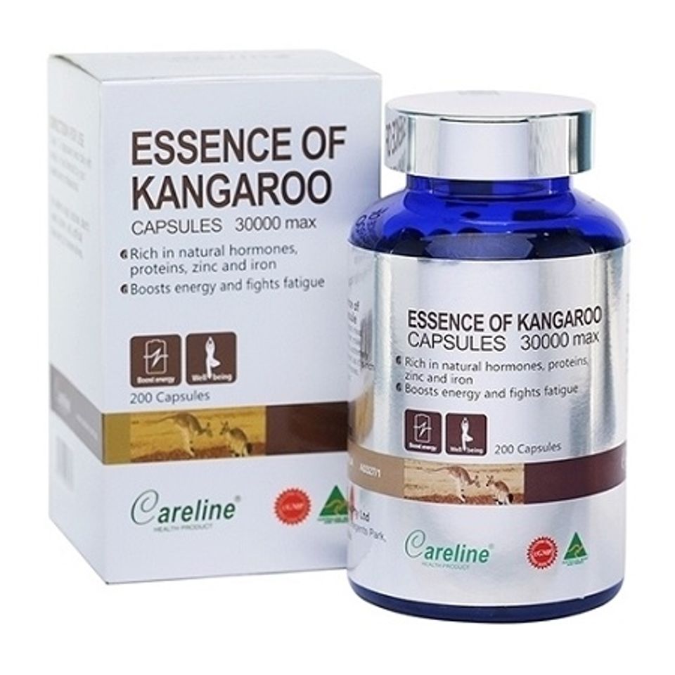 Viên uống hỗ trợ sinh lý nam Essence of Kangaroo Careline 1