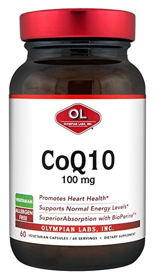 Viên uống hỗ trợ sức khỏe tim mạch COQ10 100mg của Olympian Labs Mỹ 2