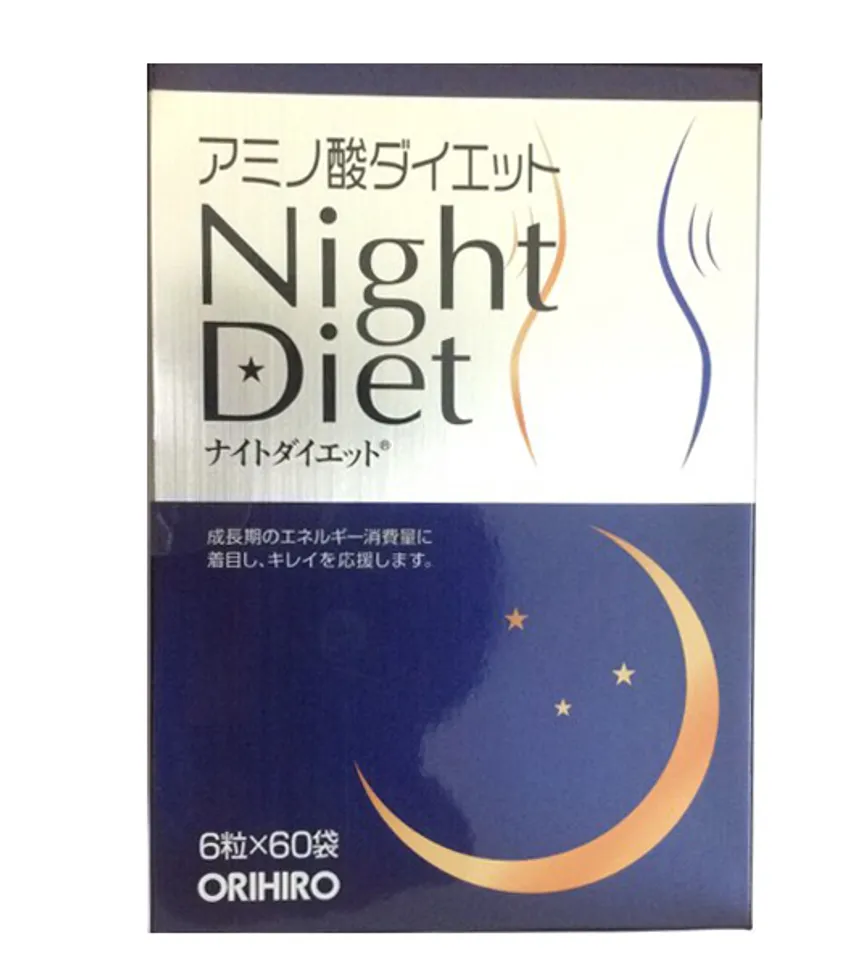 Viên uống ban đêm Night Diet Orihiro Hỗ trợ cải thiện cân nặng 2