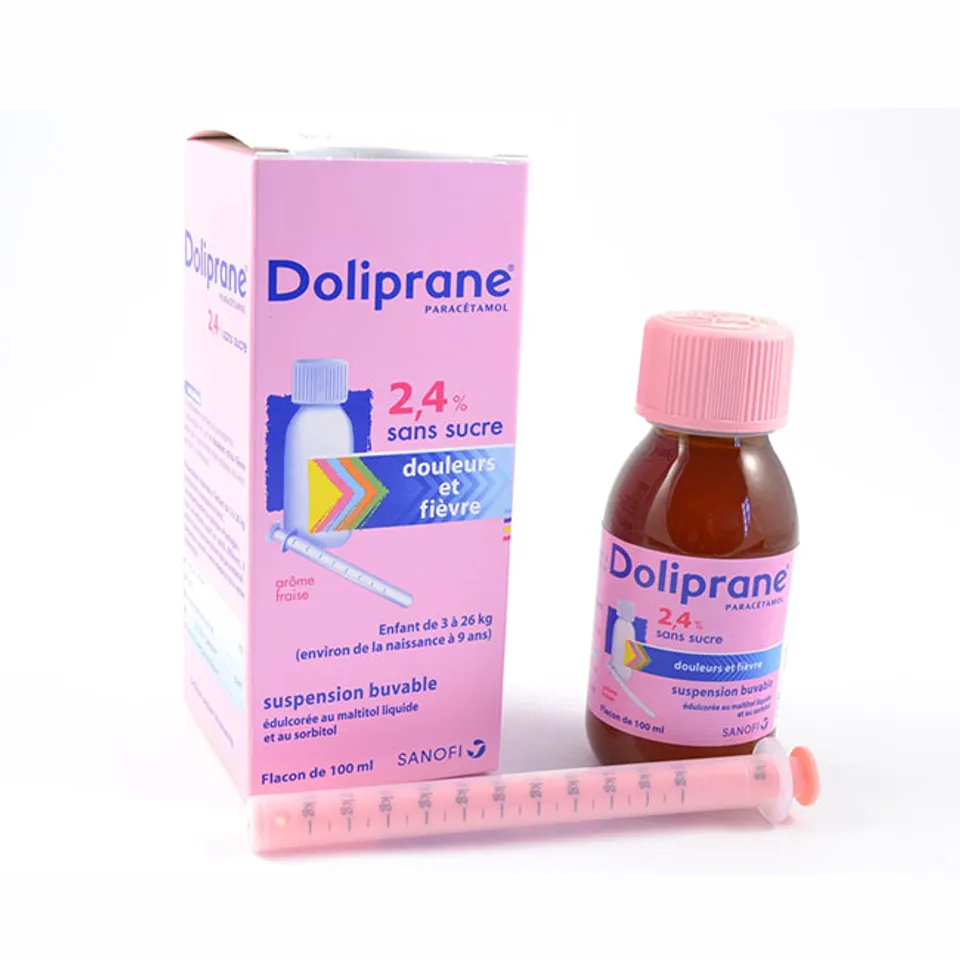 Thuốc hạ sốt Doliprane đã được kiểm định nghiêm ngặt về chất lượng