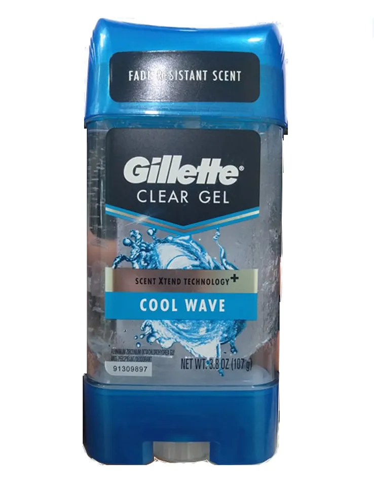 Lăn khử mùi Gillette Endurance Cool Wave Clear Gel 1