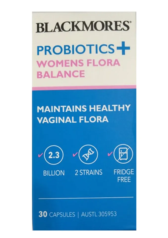Men vi sinh Blackmores Probiotics+ Womens Flora Balance 1