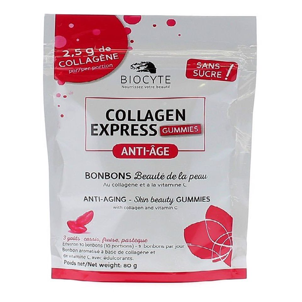 Kẹo Collagen Express Biocyte không đường của Pháp 1