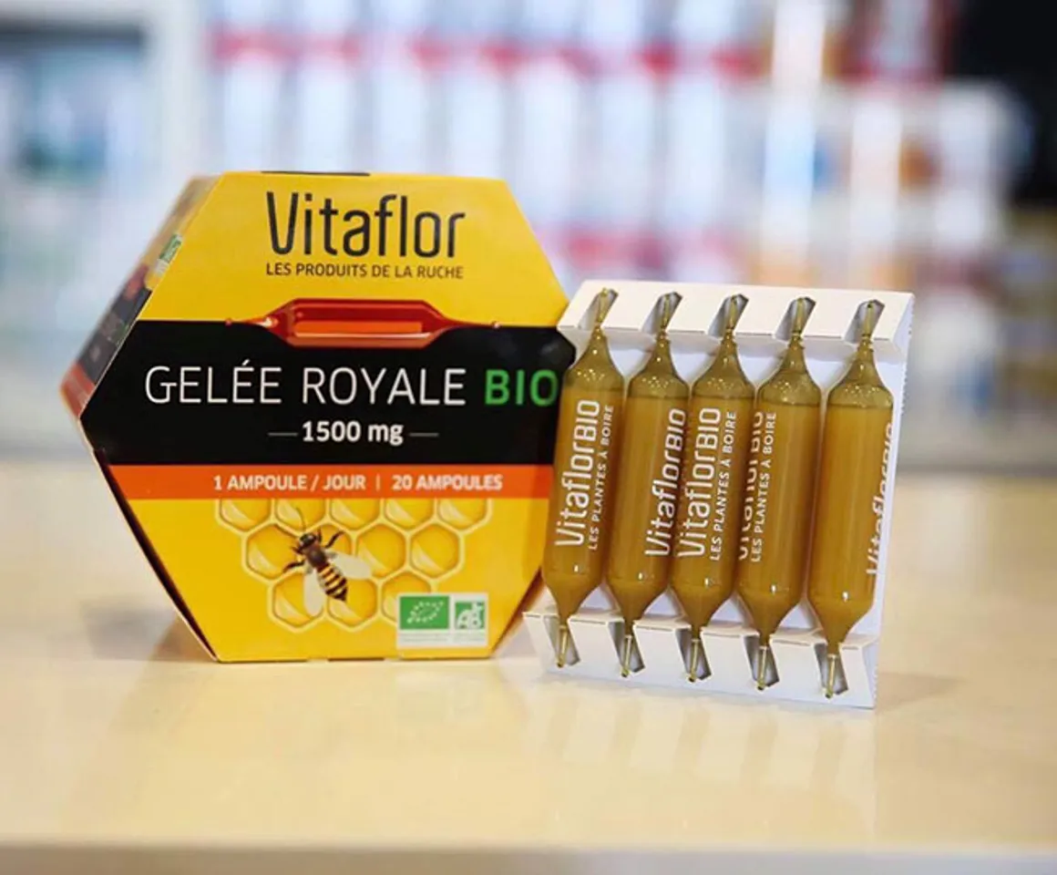 Sữa ong chúa Vitaflor Bio 1500mg của Pháp 3