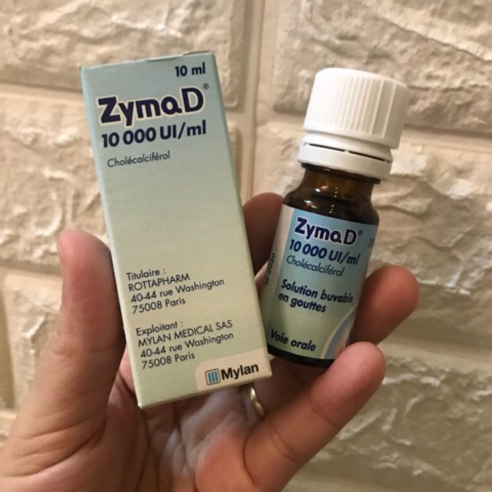 Vitamin ZymaD 10000Ui 10ml của Pháp chính hãng