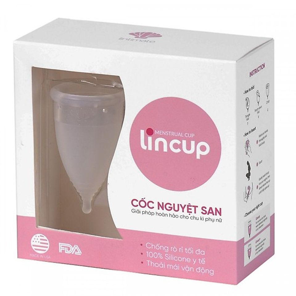 Gi&aacute; cốc nguyệt san Lincup bao nhi&ecirc;u?
