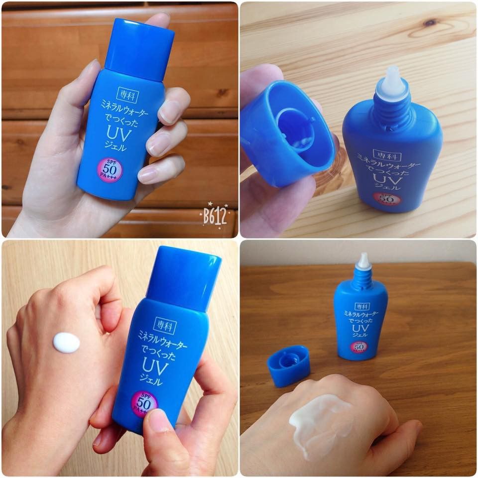 Kem chống nắng Shiseido Senka Mineral Water của Nhật