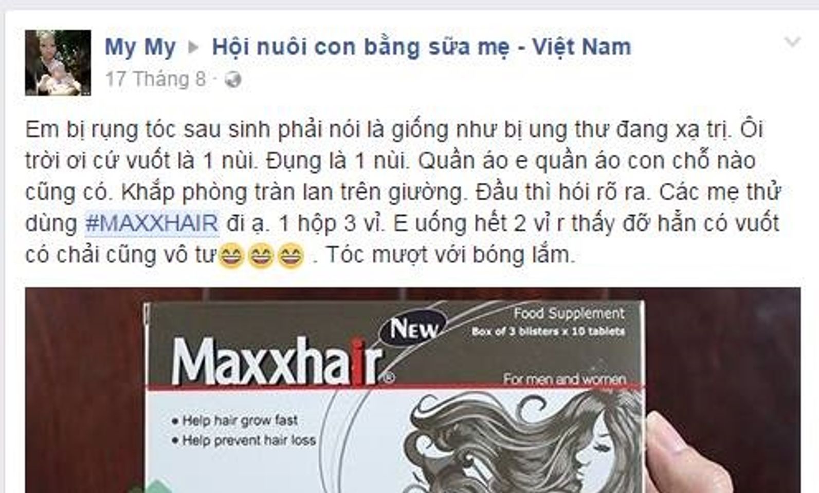 [GIẢI ĐÁP] Viên uống Maxxhair hỗ trợ mọc tóc, giảm rụng tóc có tốt không?
