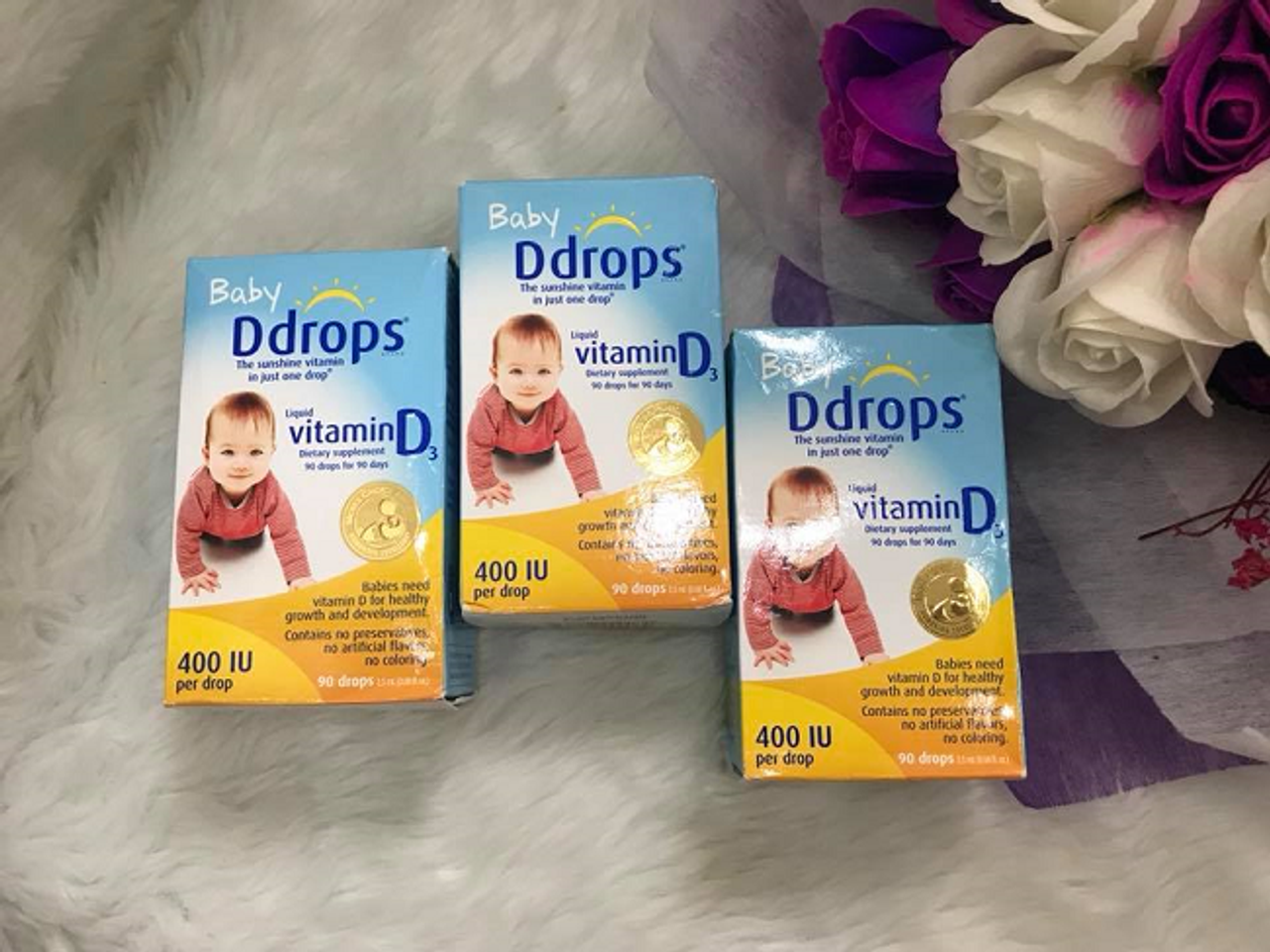mua baby drops vitamin D3 ch&iacute;nh h&atilde;ng