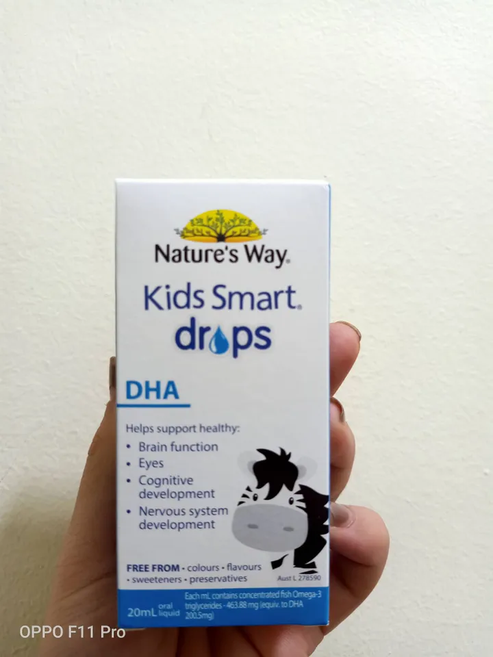 Công dụng DHA Nature's Way Kids Smart Drops