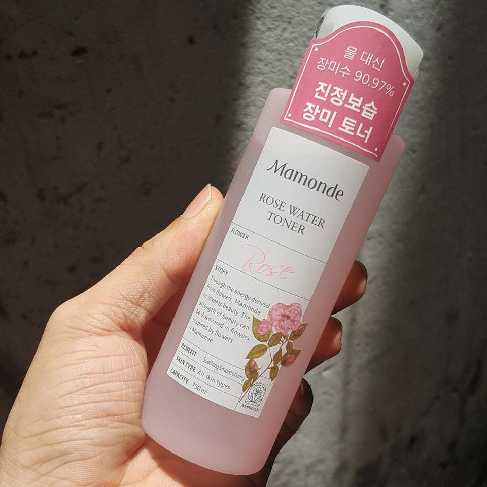 Nước hoa hồng cho da nhờn Mamonde được ưa chuộng sử dụng hiện nay