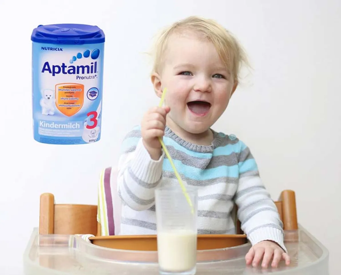 Sữa Aptamil anh số 3 cung cấp nhiều dinh dưỡng cho trẻ