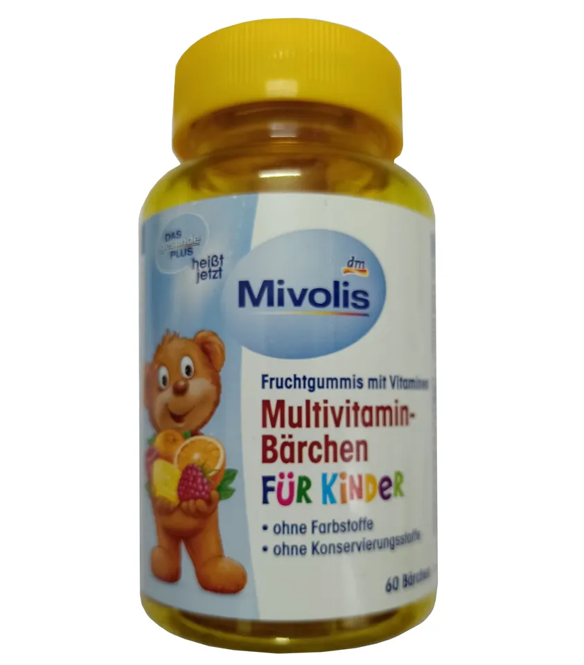 Kẹo Vitamin tổng hợp cho bé Das gesunde Plus của Đức mẫu mới
