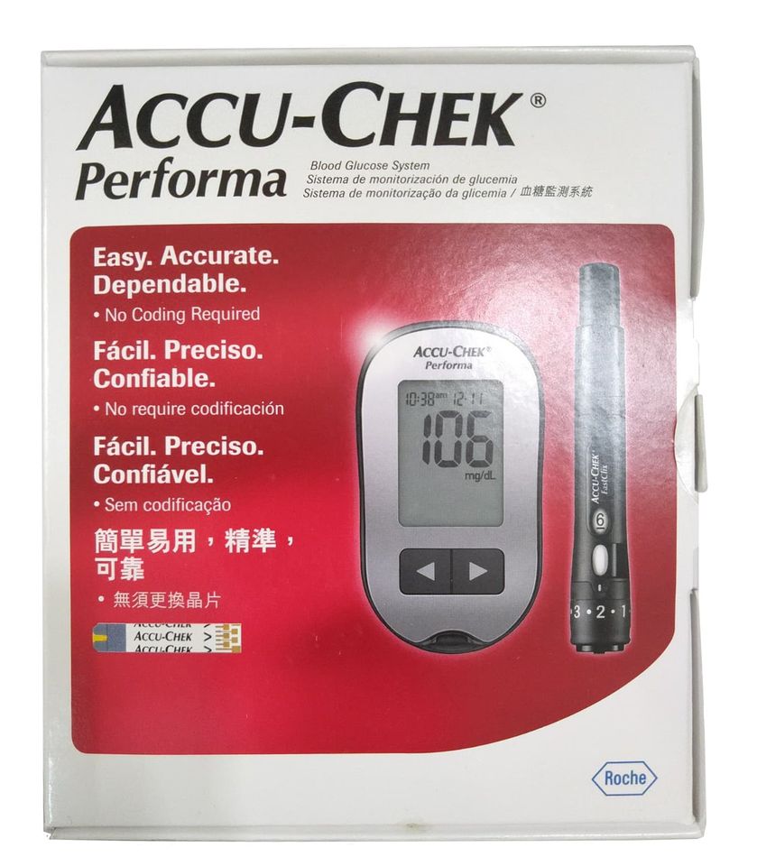 Máy đo đường huyết Accu Chek với bộ máy hoạt động thông minh cho kết quả nhanh và chính xác
