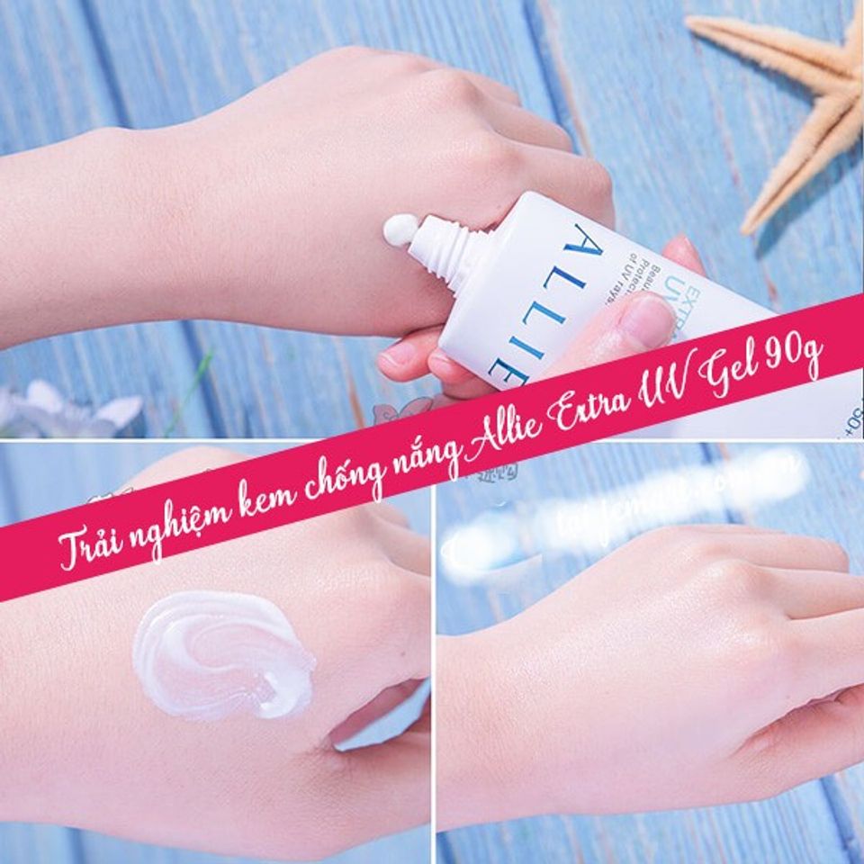 Review kem chống nắng Allie Extra UV Gel