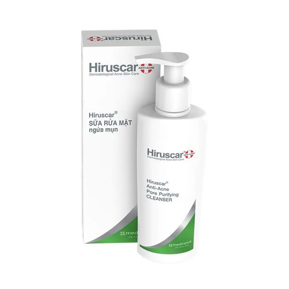 sữa rửa mặt Hiruscar Anti-Acne Pore Purifying