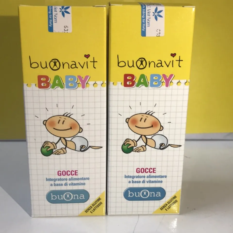 Vitamin tổng hợp Bounavit Baby của Ý dạng nhỏ giọt