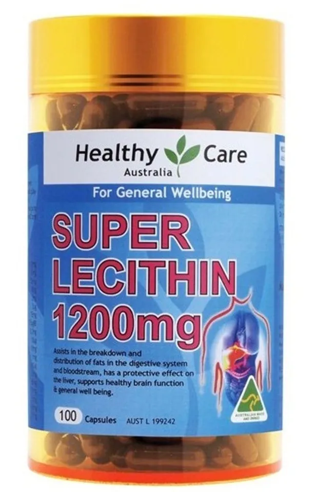 Lecithin Healthy Care 1200mg của Úc