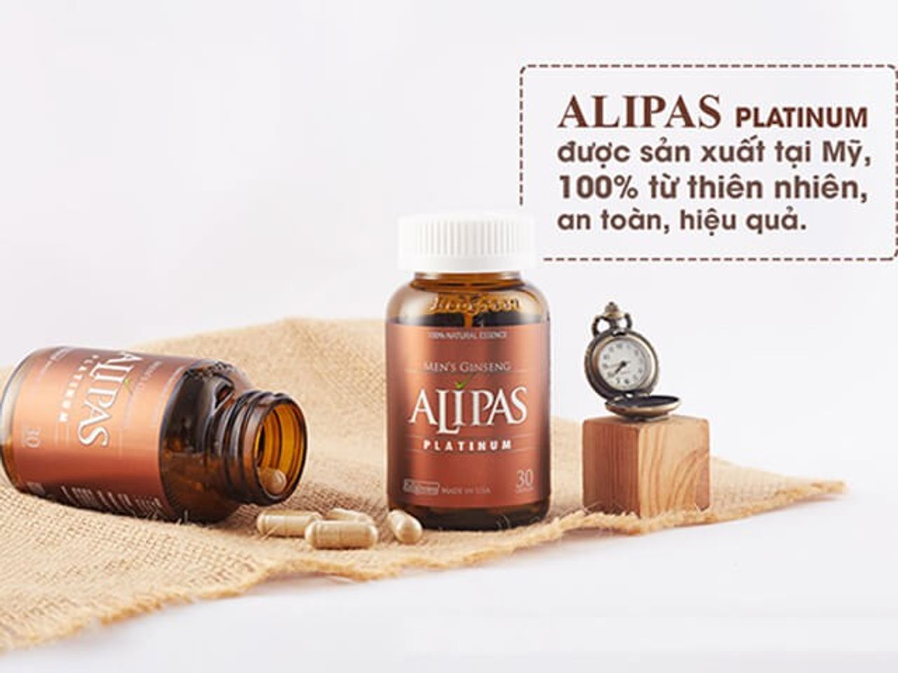 [PHÂN VÂN] Sâm Alipas có cải thiện sinh lý nam giới ? Bao lâu thì có tác dụng ?