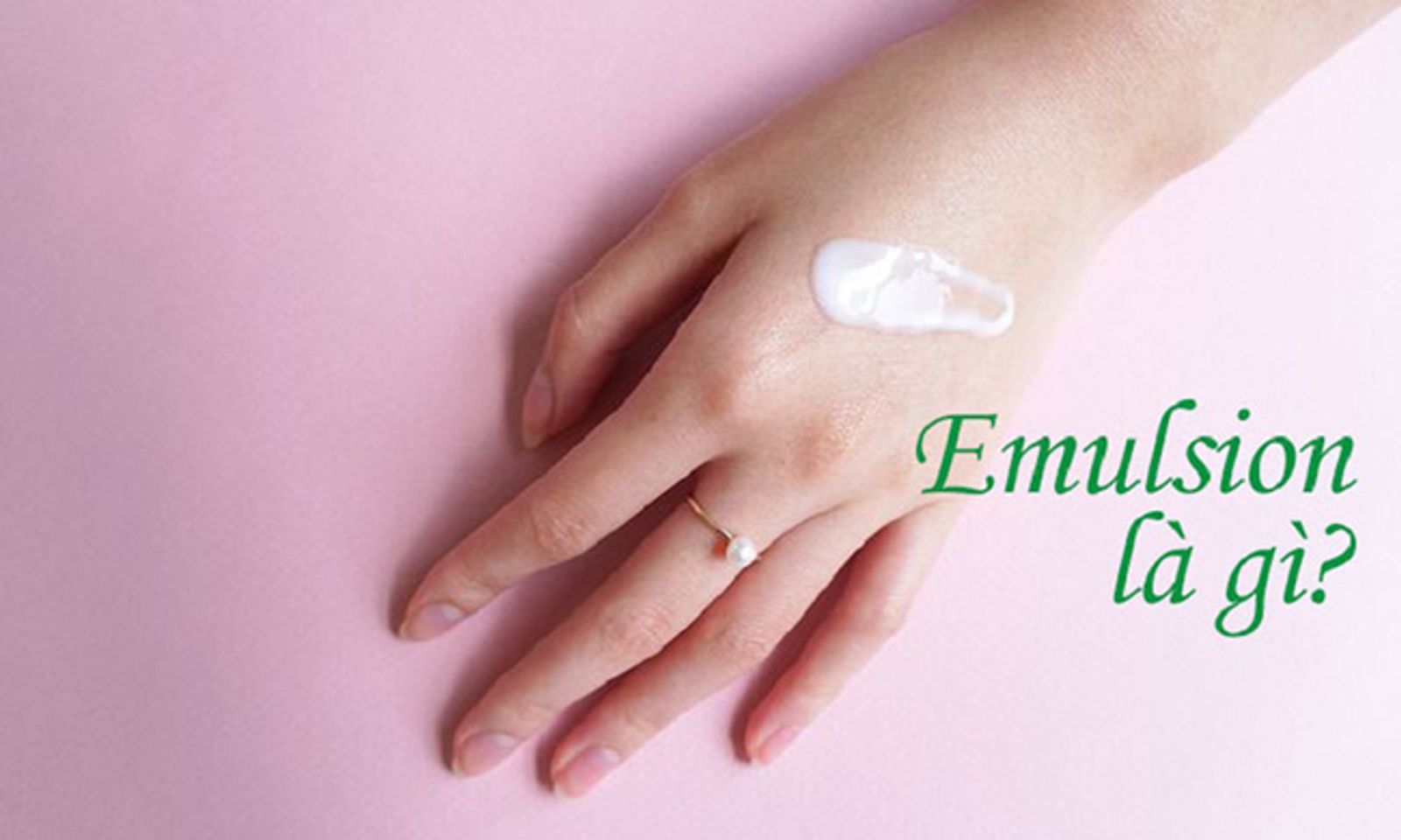 Emulsion l&agrave; g&igrave;