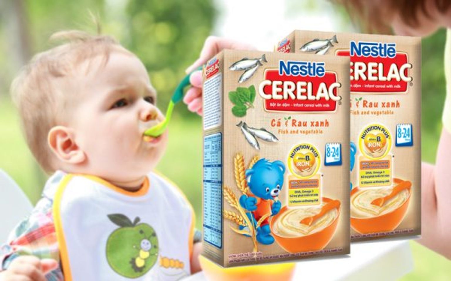 Bột ăn dặm Nestle cerelac bổ sung dinh dưỡng cho bé