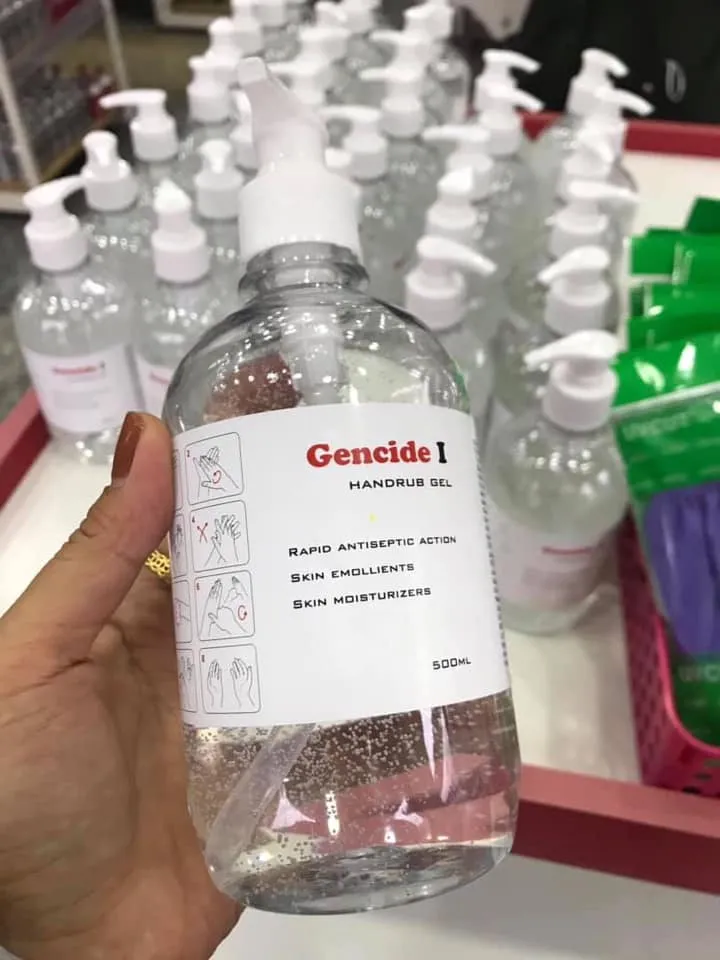 Gel rửa tay khô Gencide I diệt khuẩn hiệu quả
