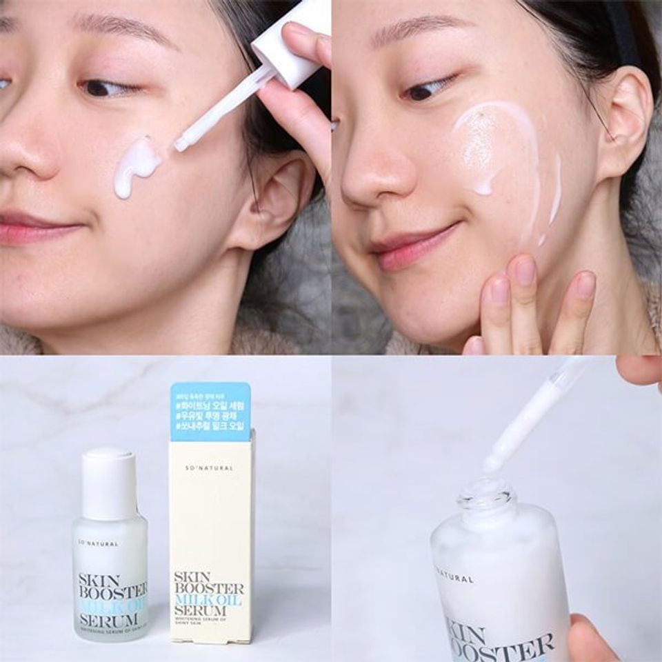 Serum So’natural skin booster milk oil chính hãng