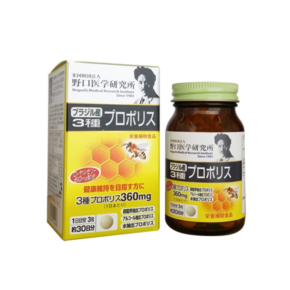 Viên uống keo sữa ong chúa propolis Noguchi 90 viên 