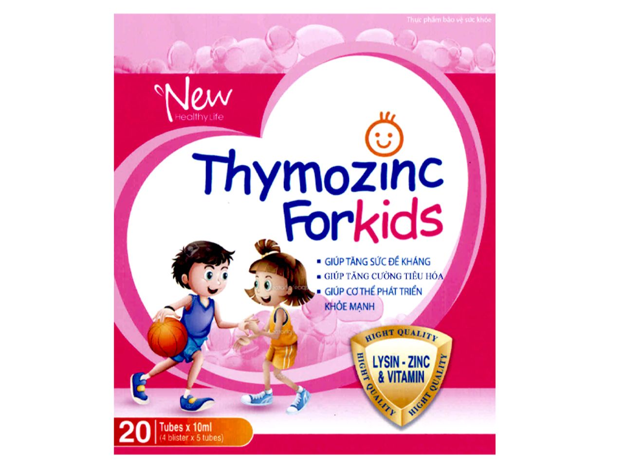 Thymozinc For Kids Hỗ Trợ Tăng Đề Kháng