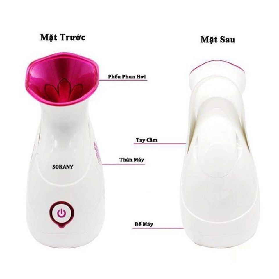 cấu tạo m&aacute;y x&ocirc;ng mặt Sokany ZJ-608