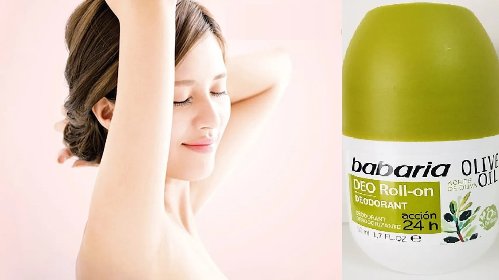 Babaria Deo Roll on Olive Oil 24h kiểm soát mùi cơ thể hiệu quả