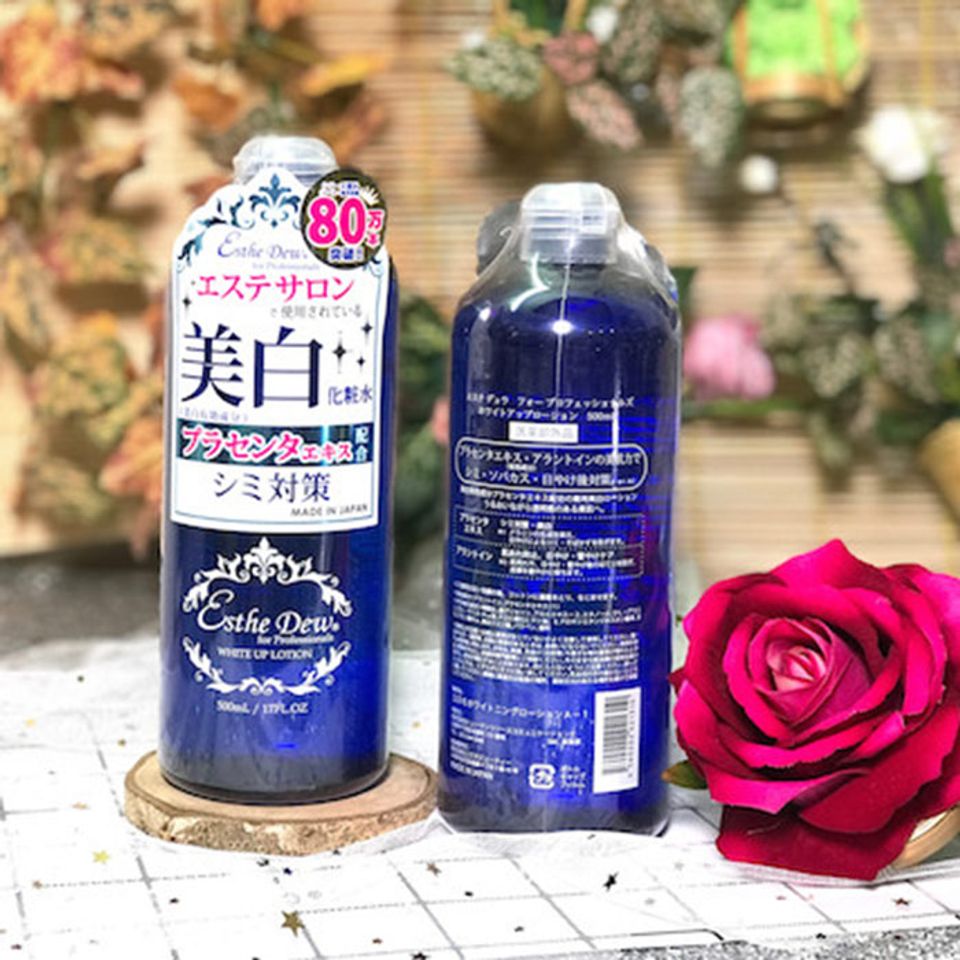 Nước hoa hồng trắng da Esthe Dew của Nhật chăm sóc da hiệu quả