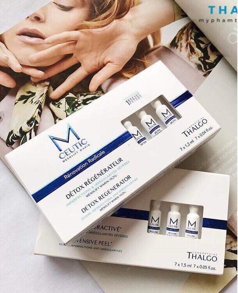 Tinh chất Thalgo Mceutic Detox Regenerator hỗ trợ thanh lọc da