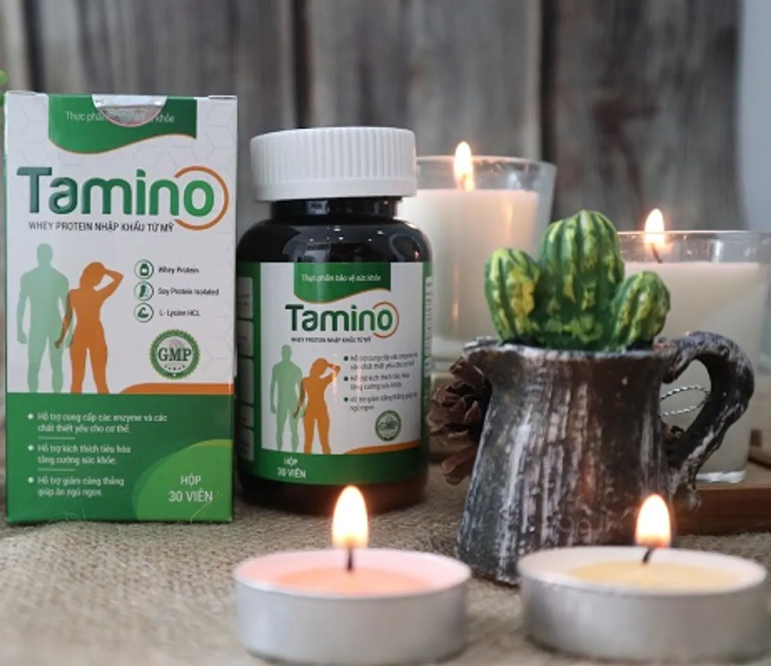 Viên uống hỗ trợ tăng cân Tamino an toàn cho cơ thể