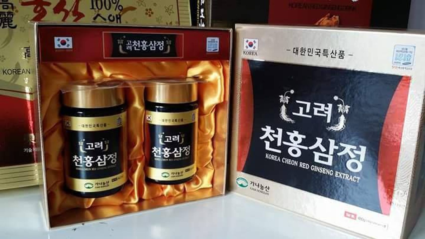 Hộp 2 lọ cao hồng sâm Kana Hàn Quốc tăng cường sức khỏe