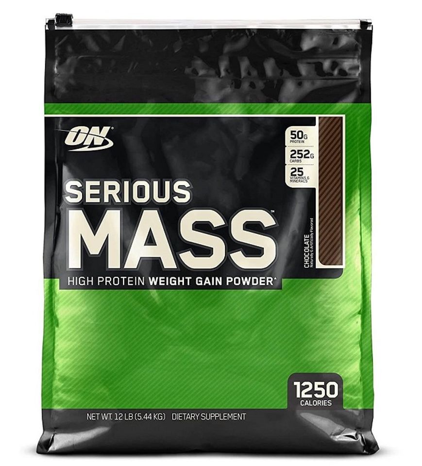 thiết kế bao b&igrave; sữa tăng c&acirc;n Serious Mass