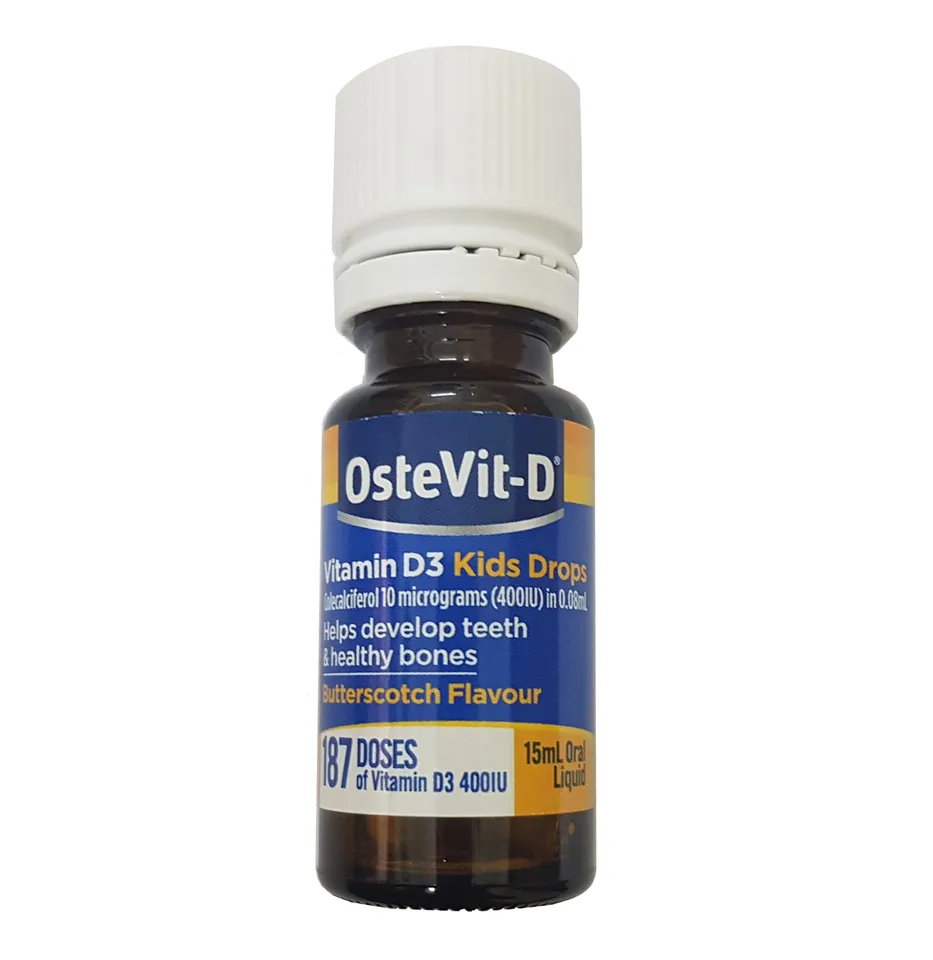 Vitamin D3 dạng giọt - Ostevit mẫu mới