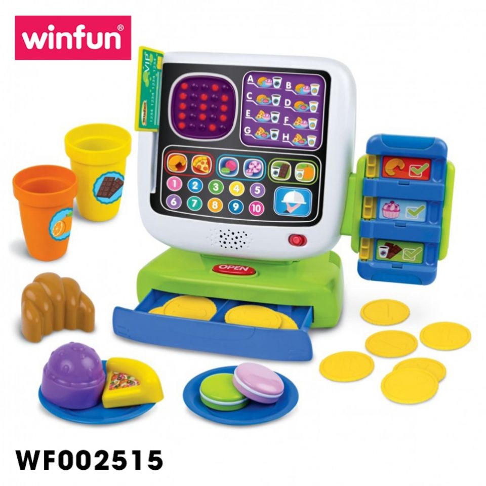 Bộ đồ chơi Winfun tính tiền siêu thị cho trẻ em 2515