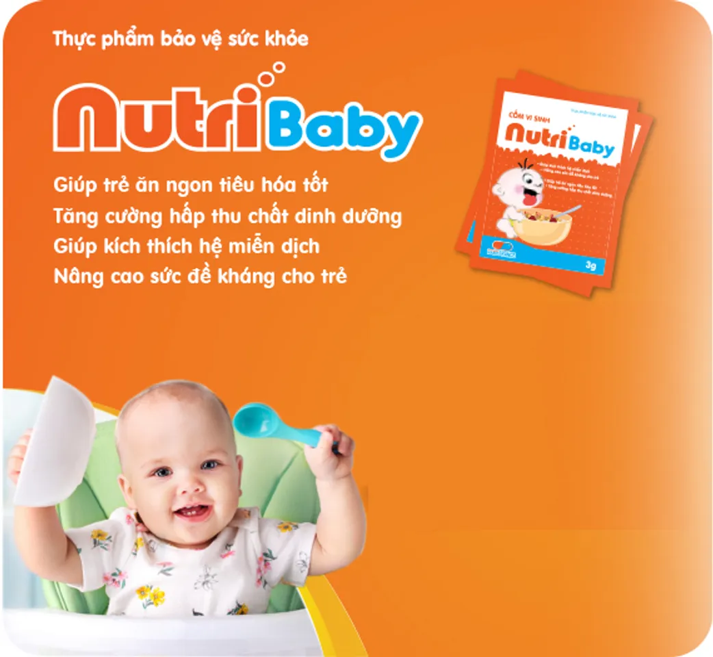 Nutribaby cốm vi sinh dành cho trẻ nhỏ