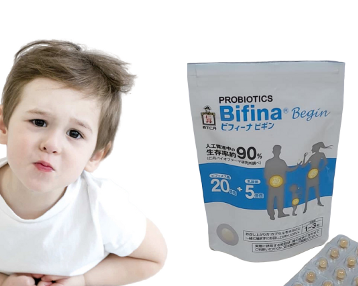Men vi sinh Bifina Begin dạng viên hỗ trợ tiêu hóa cho trẻ và người lớn