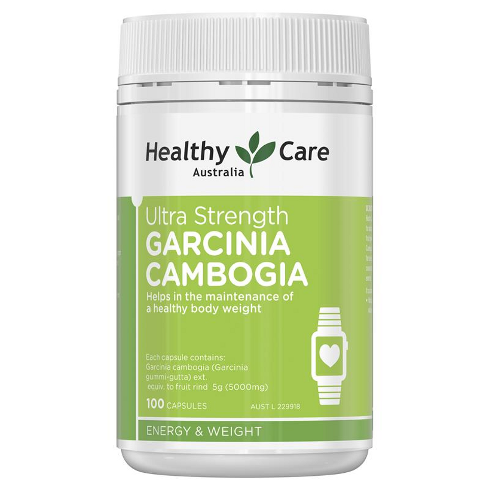 Viên uống Healthy Care Garcinia Cambogia 60% HCA 