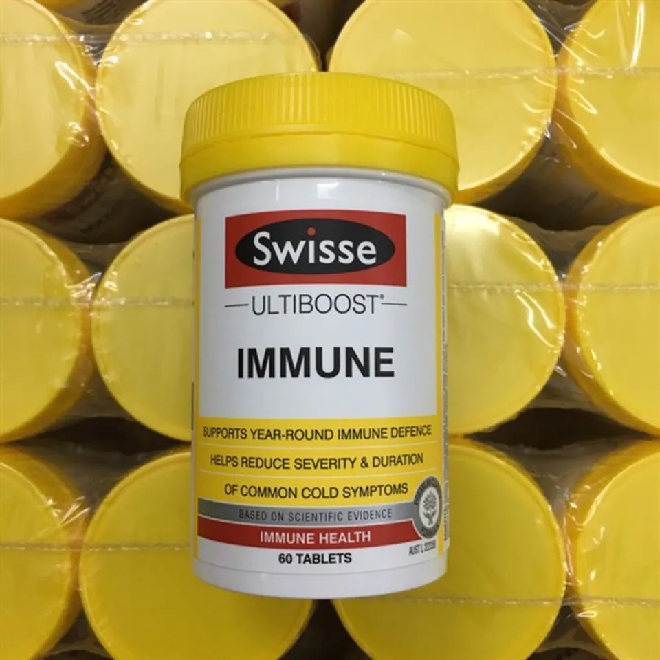 Sử dụng 1 viên Swisse Immune mỗi ngày để hỗ trợ chăm sóc sức khỏe