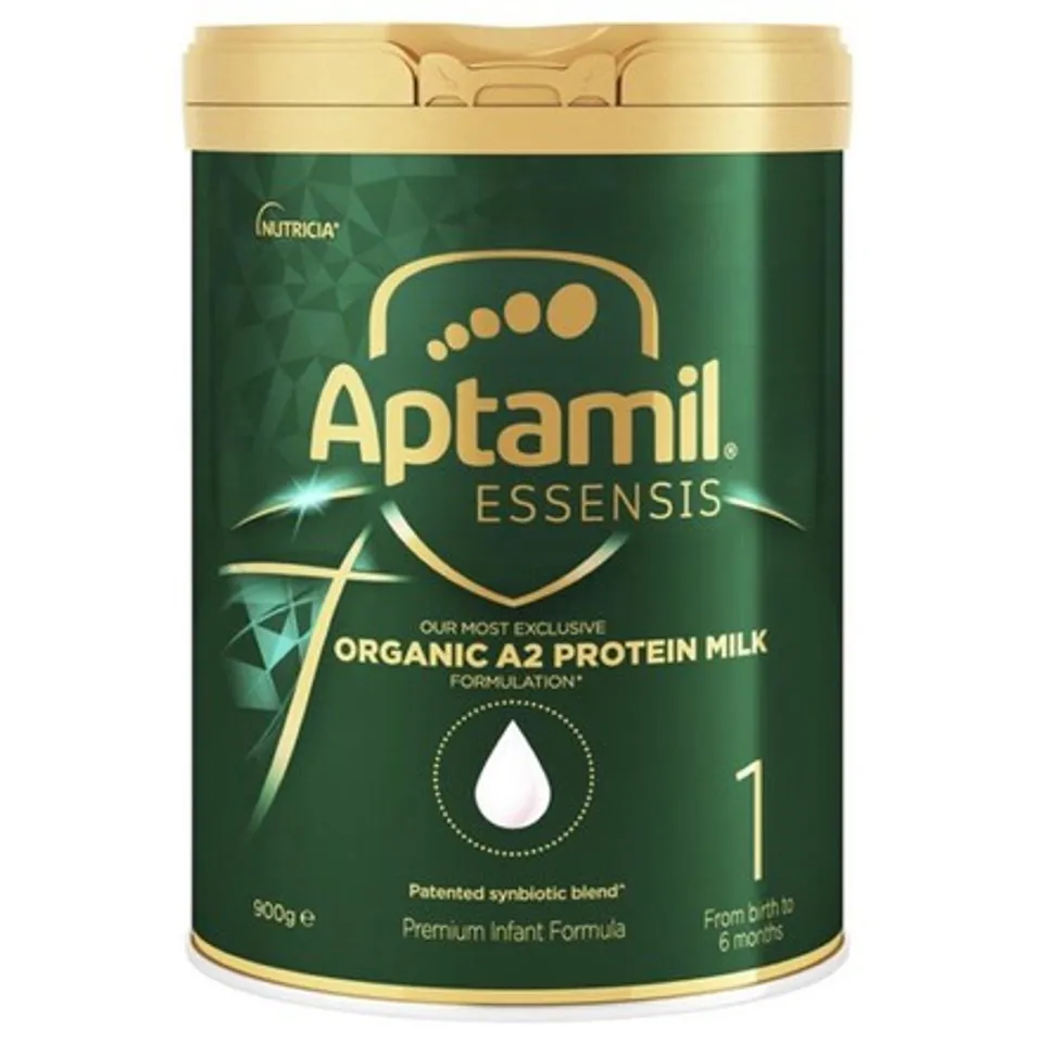 Sữa Aptamil Essensis Organic A2 Protein Milk 1 cho bé từ 0 - 6 tháng tuổi