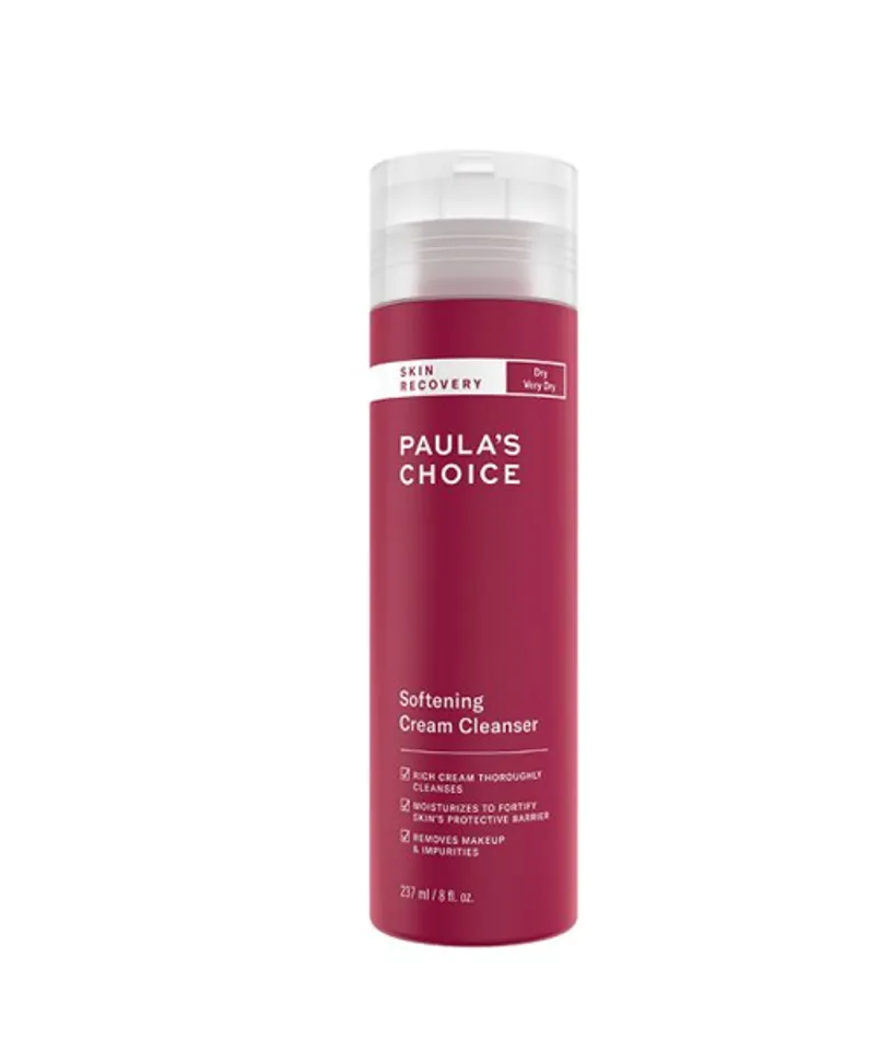 Sữa rửa mặt Paula’s Choice Skin Recovery Softening Cream Cleanser chuẩn chính hãng