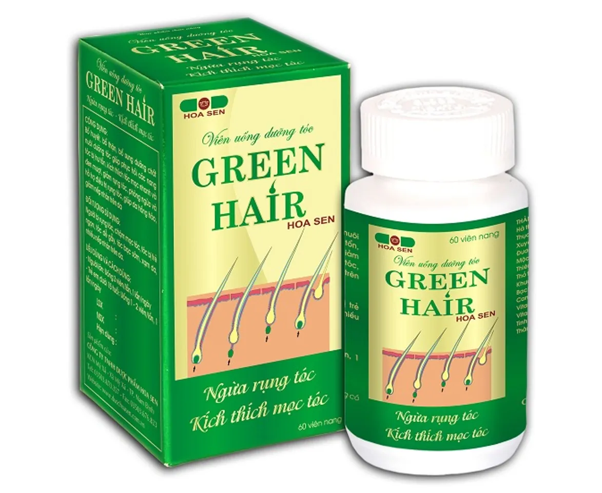 Green Hair hỗ trợ phục hồi tóc nhanh chóng