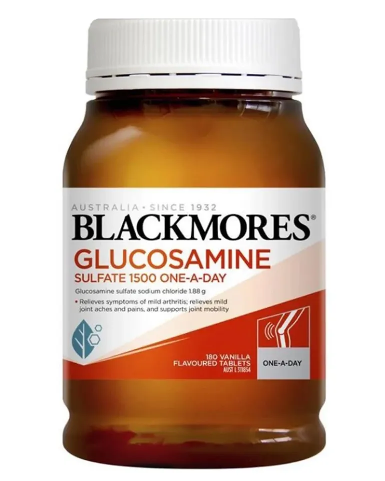 Blackmores Glucosamine Sulfate 1500mg 180 viên mẫu mới