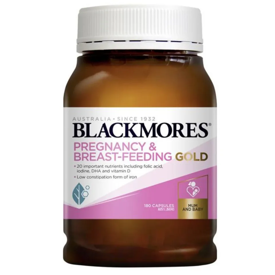Vitamin tổng hợp Blackmores Pregnancy Gold mẫu mới