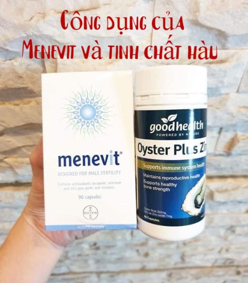 ưu &dstrok;iểm của menevit v&agrave; tinh chất h&agrave;u